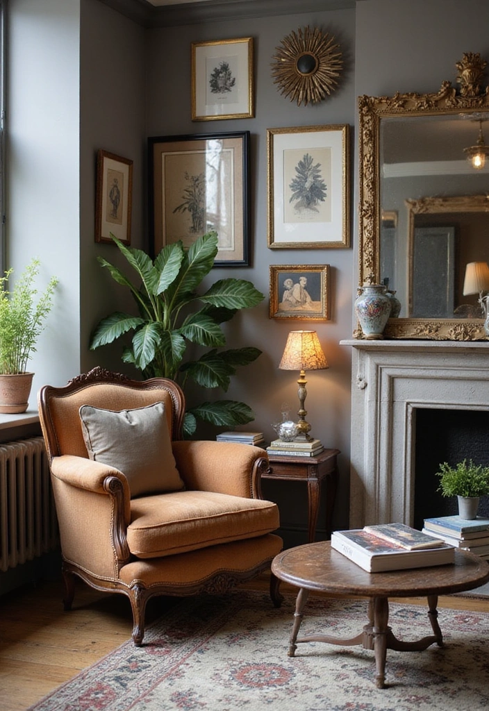 21 Chic Modern Cottage Interiors That'll Inspire You to Redecorate! - 4. Vintage Finds