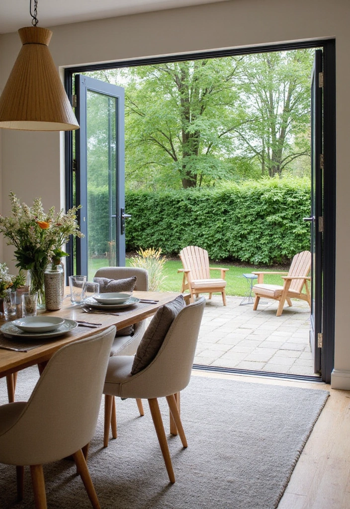 21 Chic Modern Cottage Interiors That'll Inspire You to Redecorate! - 5. Indoor-Outdoor Connection