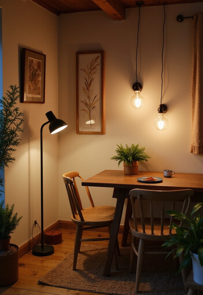 21 Chic Modern Cottage Interiors That'll Inspire You to Redecorate! - 8. Layered Lighting