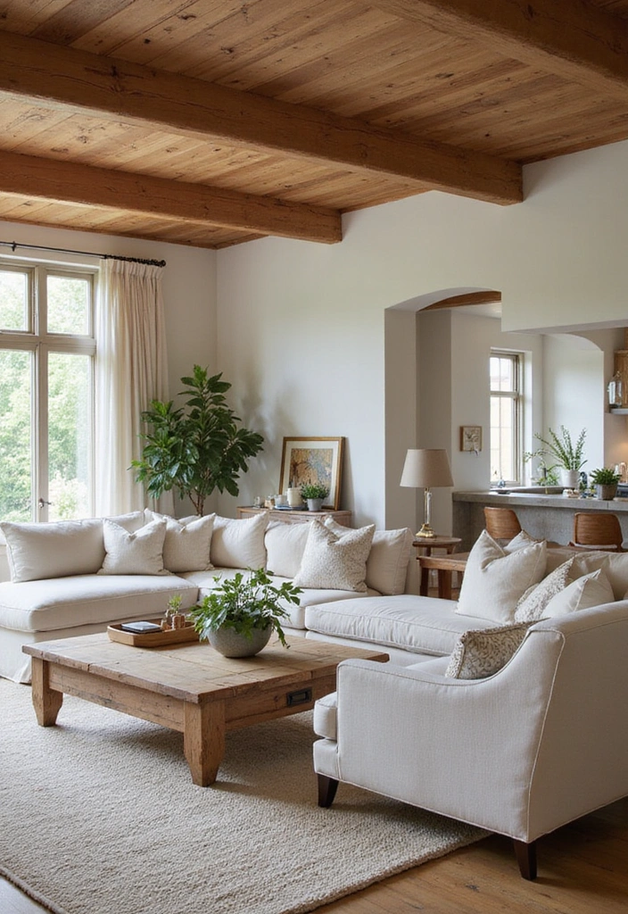 21 Chic Modern Cottage Interiors That'll Inspire You to Redecorate! - 18. Warm Wood Accents